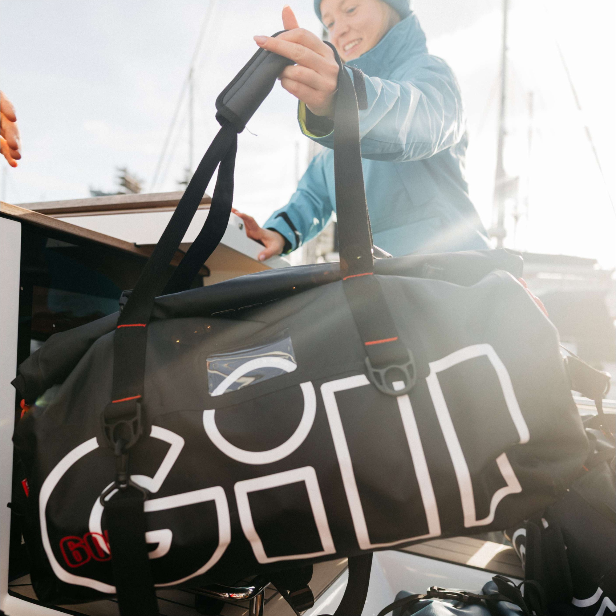2026 Gill Voyager Duffel Dry Bag 60L L112 - Black